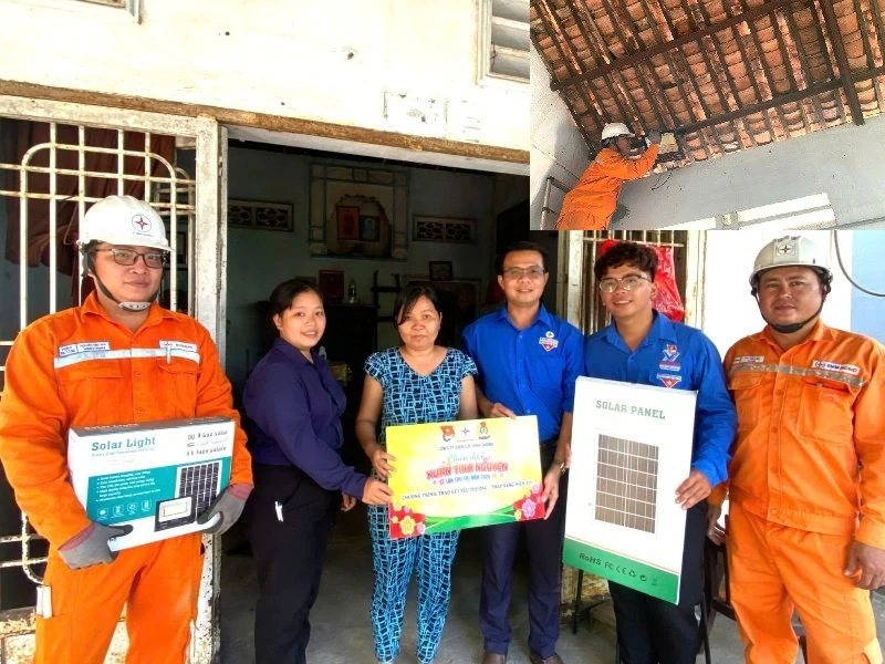 Tuổi trẻ TPHCM xây nhà, sữa chữa điện cho hộ nghèo đón Tết