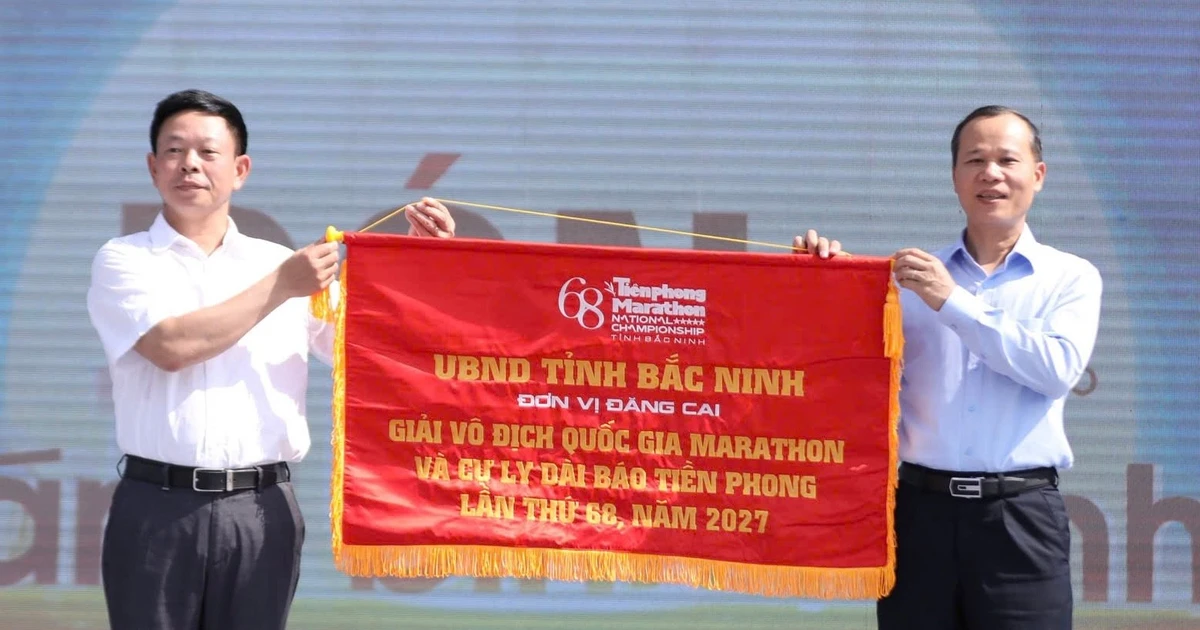 Giải Vô địch Quốc gia Marathon - Báo Tiền Phong lần thứ 68, năm 2027 sẽ về miền quan họ Bắc Ninh