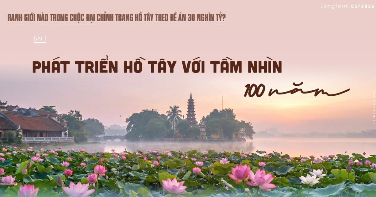 Phát triển Hồ Tây với tầm nhìn 100 năm