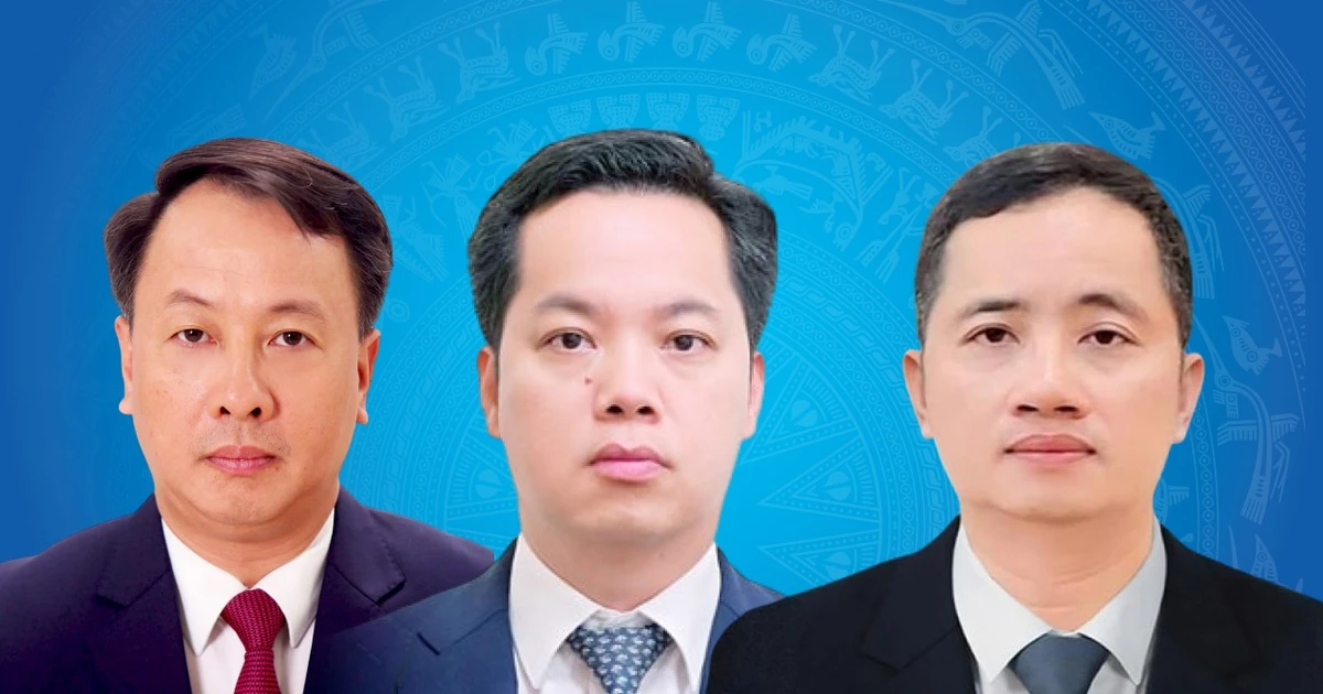 Chân dung Trưởng Ban Nội chính, Trưởng Ban Tổ chức và Chủ nhiệm Ủy ban Kiểm tra Thành ủy Hà Nội