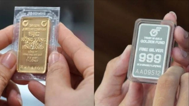 Giá vàng bạc tăng không ngừng