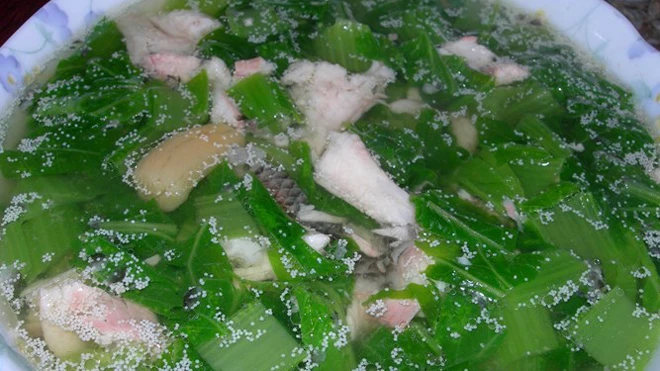 Những loại rau nấu với cá rất bổ dưỡng cho bé