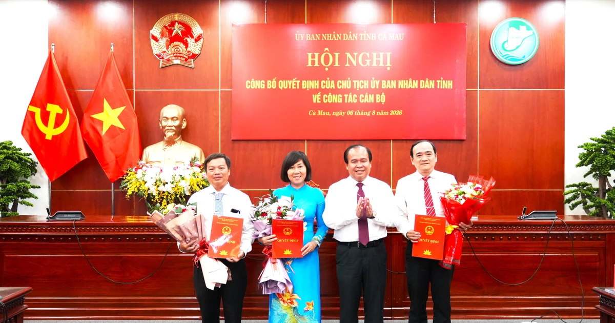Cà Mau bổ nhiệm 3 Phó Giám đốc sở là lãnh đạo trường cao đẳng