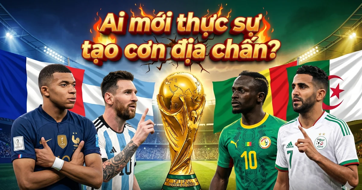 TIN NÓNG WORLD CUP Pháp đại chiến Senegal, Argentina đối đầu Algeria: Ai mới thực sự tạo cơn địa chấn?