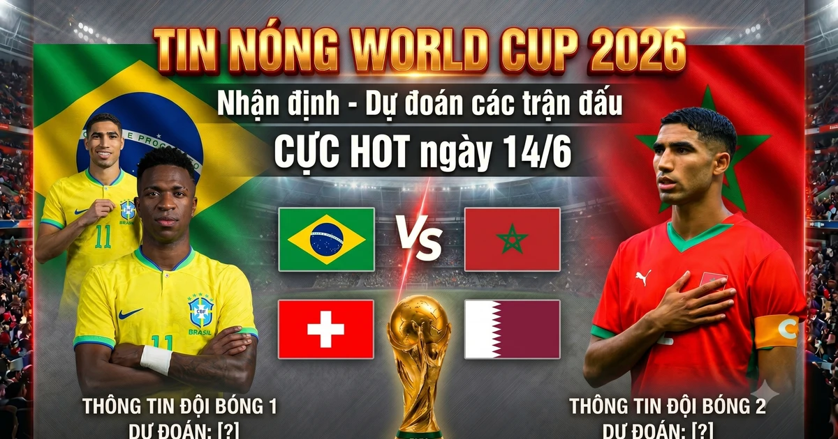 TIN NÓNG WORLD CUP 2026: Dự đoán các trận đấu CỰC HAY ngày 14/6; Thắng áp đảo Paraguay, Mỹ xô đổ kỷ lục 24 năm