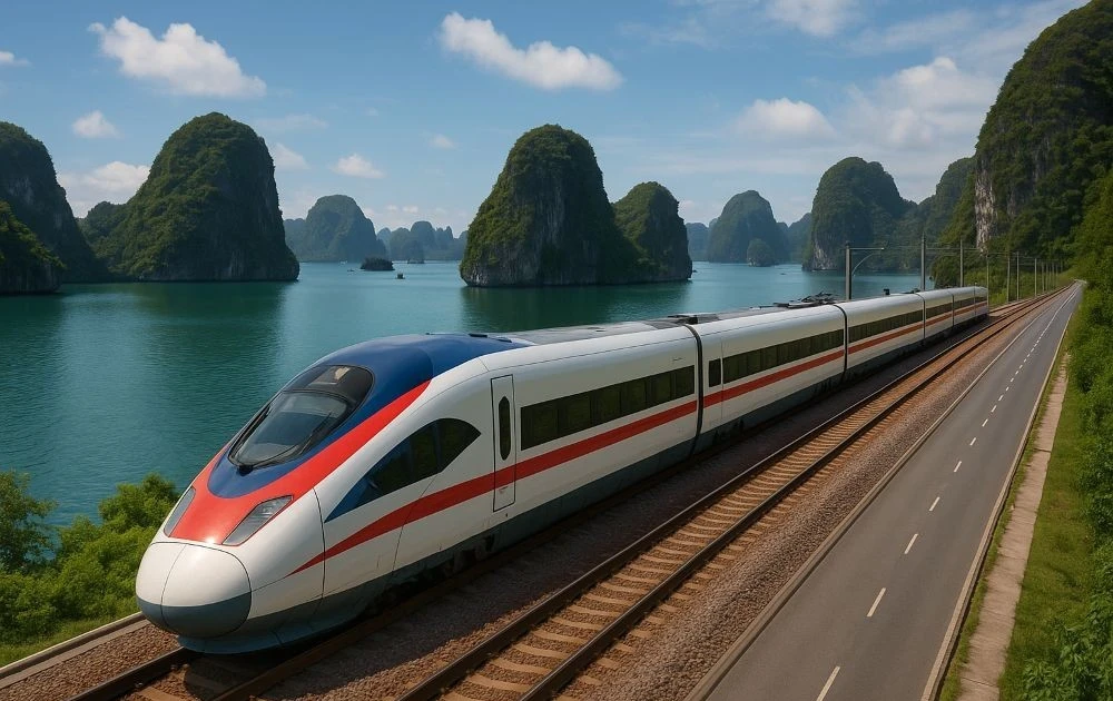 Tin mới về dự án đường sắt tốc độ cao Hà Nội - Quảng Ninh