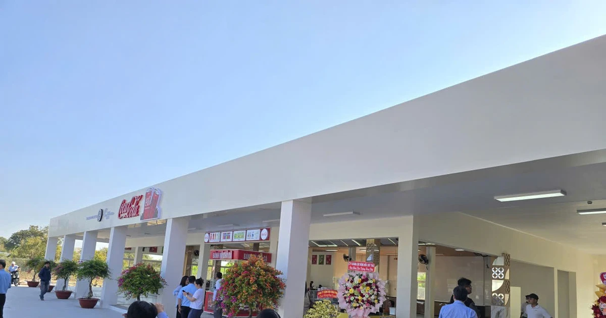 Cao tốc Vĩnh Hảo - Phan Thiết có trạm dừng nghỉ đầu tiên