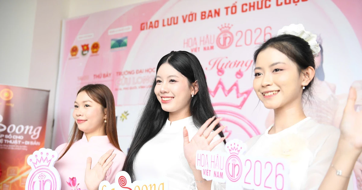 Trường ĐH có 14 sinh viên đăng ký thi Hoa hậu Việt Nam 2026 tại Ngày hội Tuyển sinh
