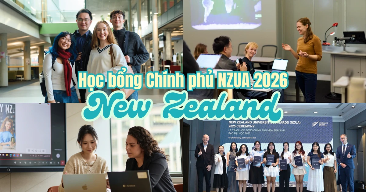 15 suất học bổng Chính phủ New Zealand bậc Đại học bật đèn xanh cho teen Việt