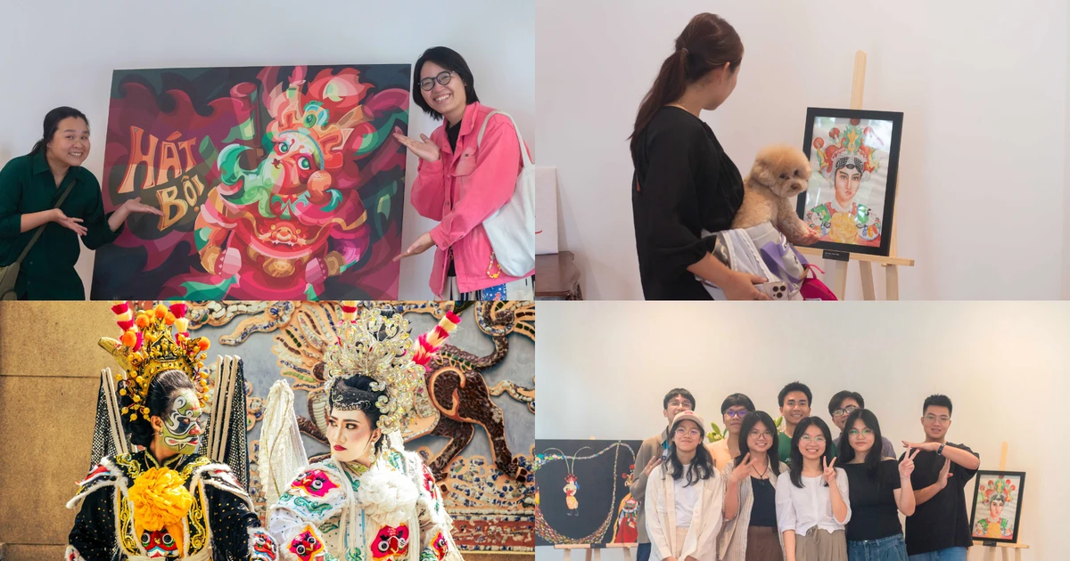 Họa sĩ 2K8 và hành trình sống cùng hát bội: Sau lớp mặt nạ là tâm hồn Việt rực rỡ