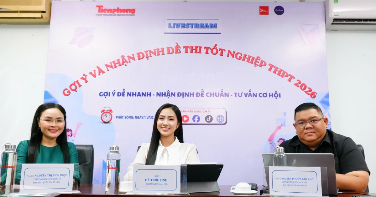 Cùng chuyên gia "nhìn ra lối mở", giải đề môn Ngữ văn kỳ thi tốt nghiệp THPT 2026
