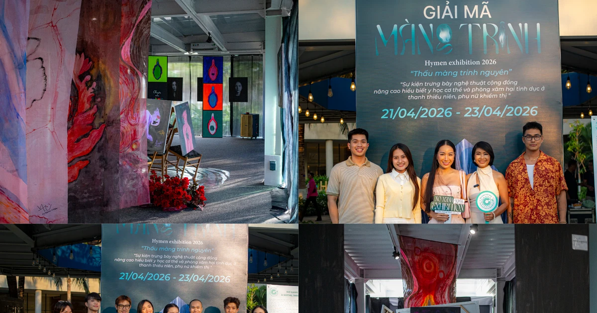 Người trẻ đi xem triển lãm và nâng cao nhận thức về tôn trọng quyền cơ thể