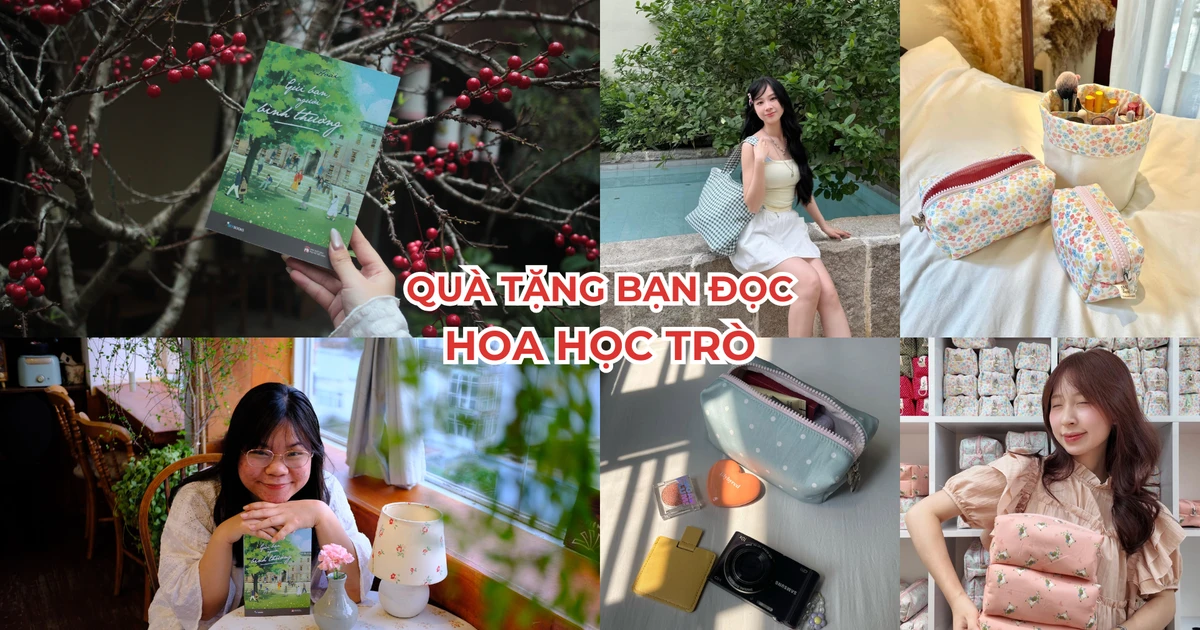 Quà tặng bạn đọc: Đọc sách từ tác giả Hoài và nhận túi pouch đựng cả “thế giới”