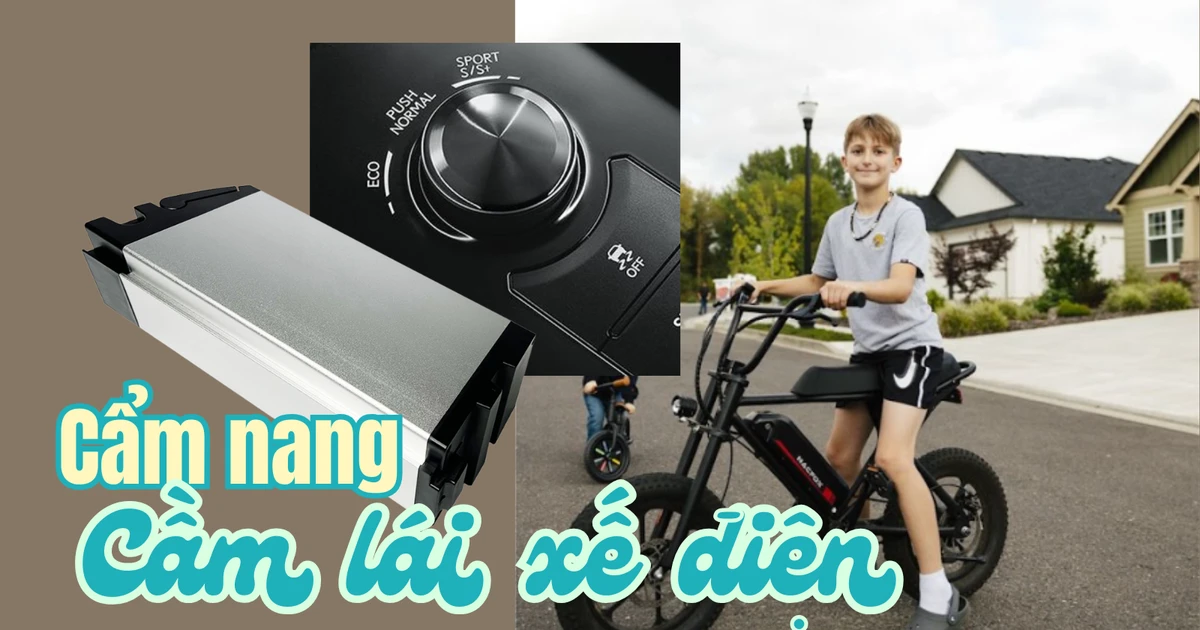 Cẩm nang cầm lái "xế điện": Những hiểu lầm khiến xe đạp điện dễ “tắt nguồn”