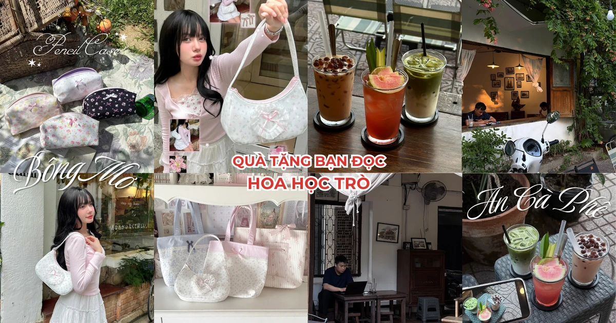Quà tặng bạn đọc: Quà xinh cho nàng thơ và quán mơ ngắm hoàng hôn