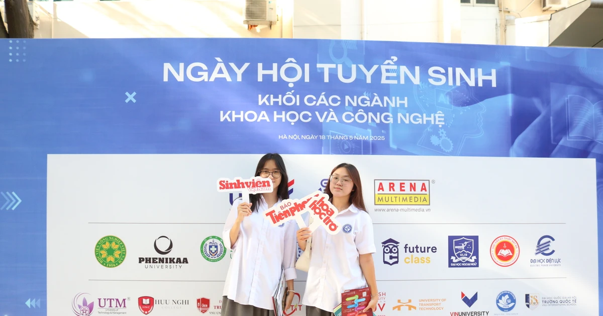 Hơn 25 trường "check-in sớm" tại Ngày hội tuyển sinh khối các ngành Khoa học và Công nghệ 2026