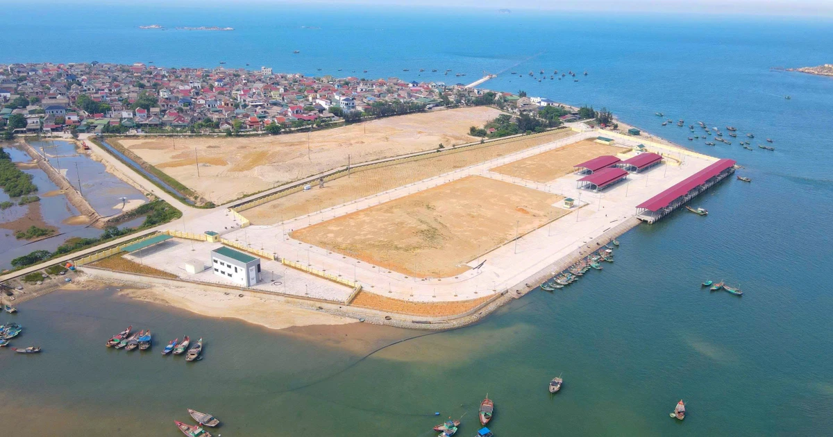 Cận cảnh cảng cá 280 tỷ đồng vừa đưa vào khai thác tại Hà Tĩnh