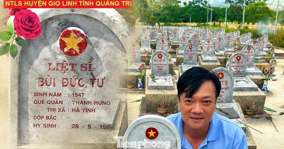 Bức ảnh bất ngờ giúp gia đình tìm thấy mộ liệt sĩ sau gần 60 năm