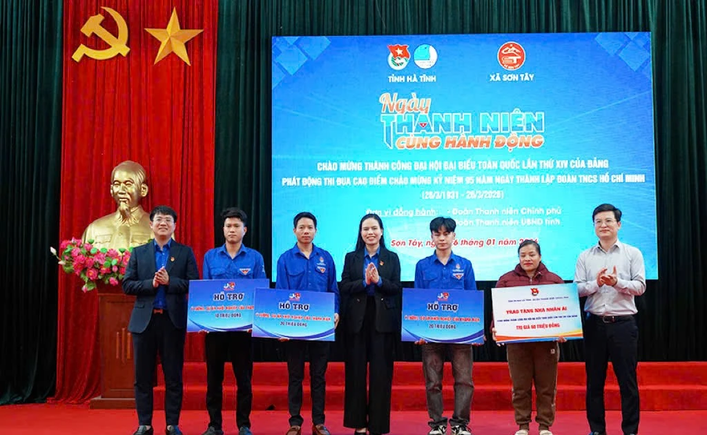 Nhiều hoạt động ý nghĩa trong 'Ngày Thanh niên cùng hành động' tại Hà Tĩnh