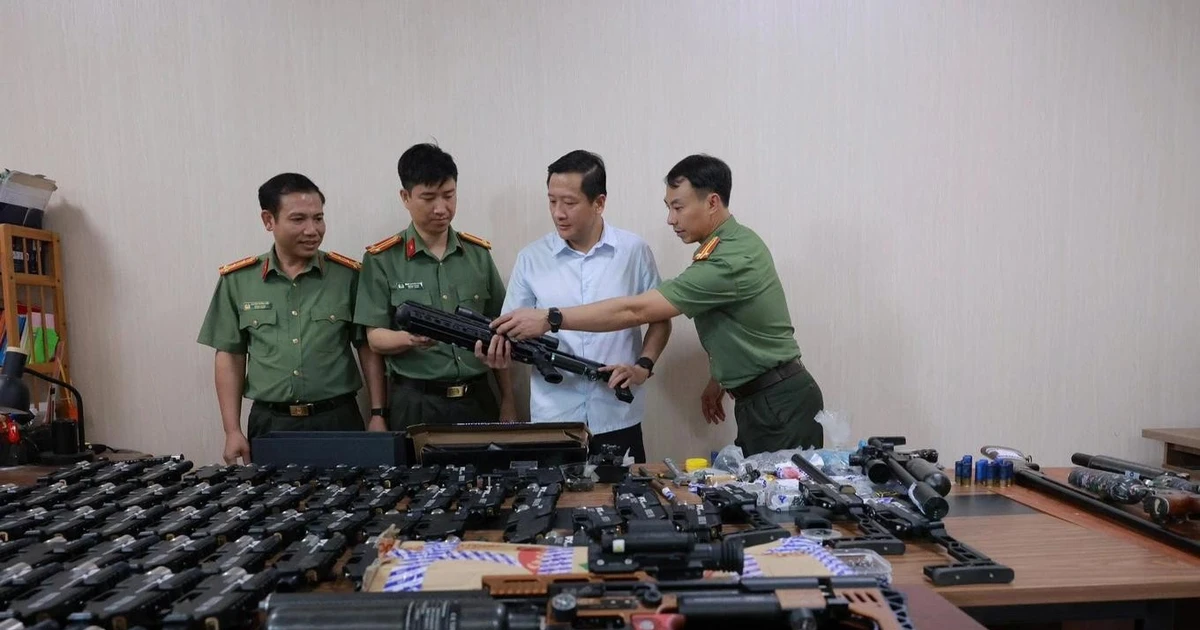 Triệt phá đường dây chế tạo vũ khí quân dụng liên tỉnh