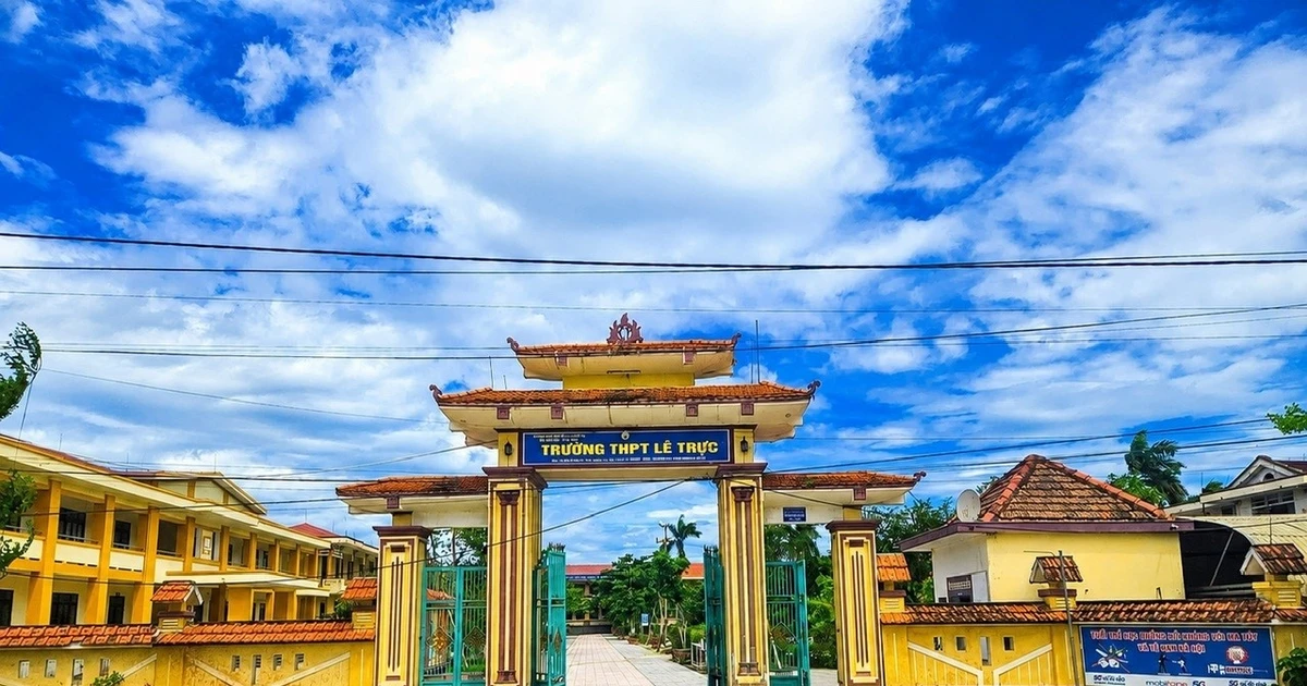 Hủy kết quả thi của con Hiệu trưởng Trường THPT Lê Trực trong vụ gian lận thi tốt nghiệp THPT