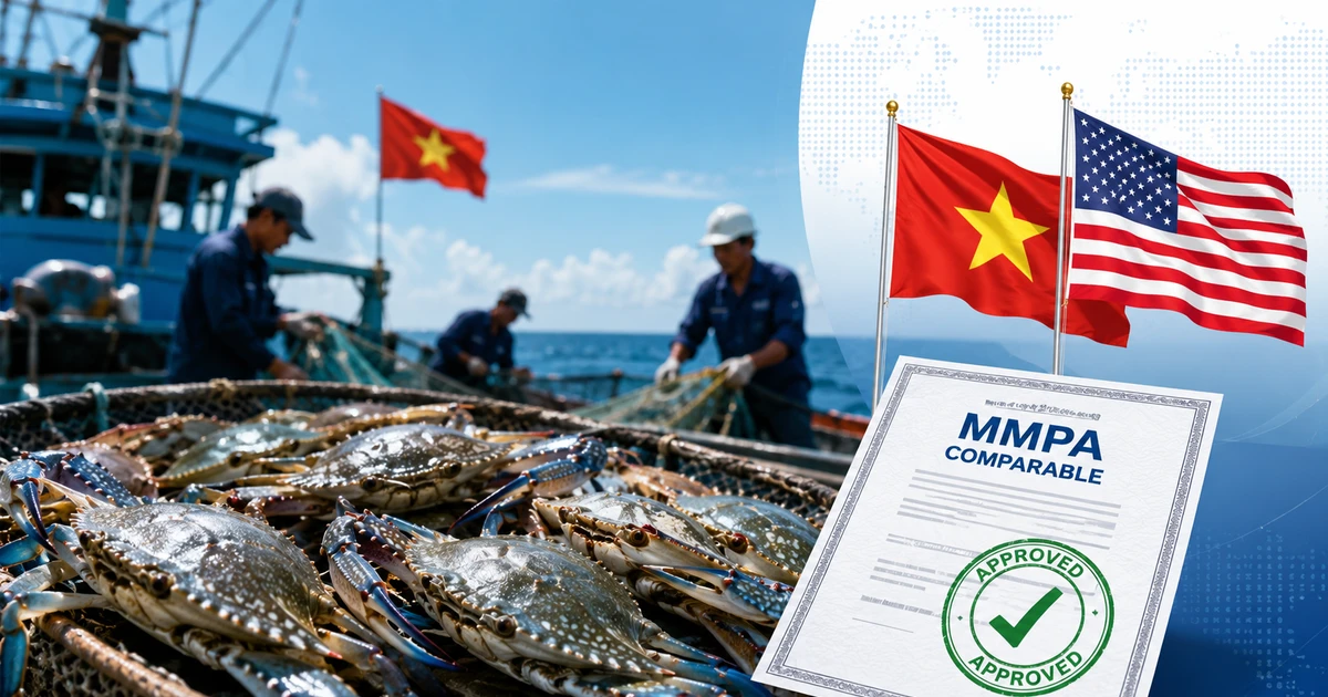 Tin vui với ghẹ Việt Nam xuất Mỹ