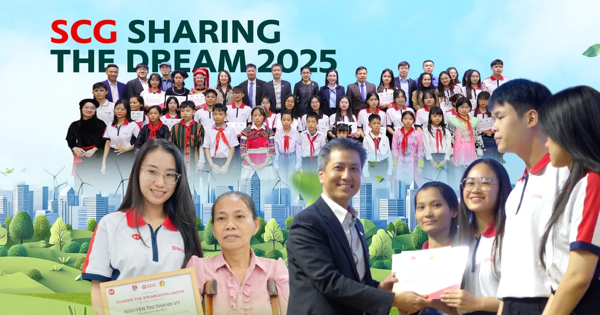 SCG Sharing the Dream 2025: Hơn 18 năm ươm mầm ‘Thế hệ Xanh’ kiến tạo tương lai bền vững