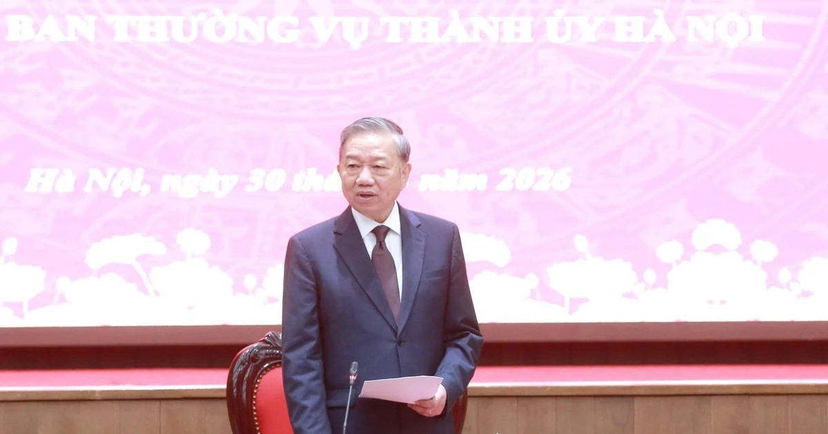 Tổng Bí thư: Hà Nội phải hành động tương xứng với niềm tin của Trung ương, đi đầu, làm mẫu, tạo sức lan tỏa