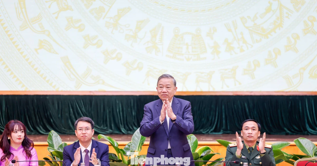 Tổng Bí thư Tô Lâm dự Hội nghị tiếp xúc giữa cử tri với người ứng cử đại biểu Quốc hội