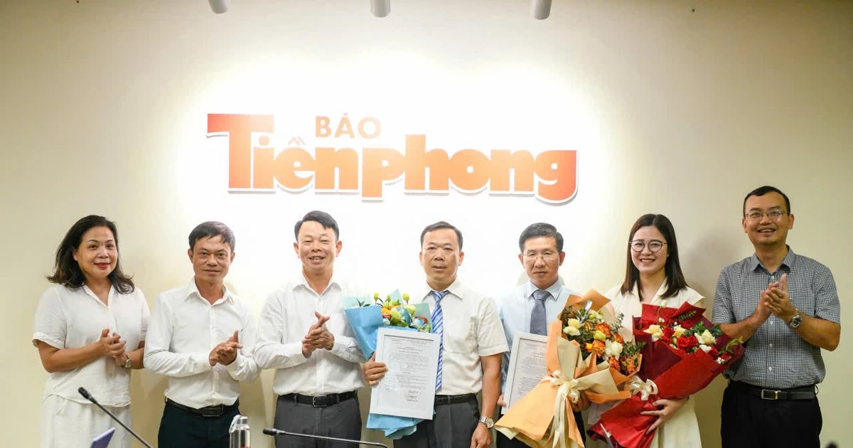 Báo Tiền Phong bổ nhiệm viên chức lãnh đạo, quản lý