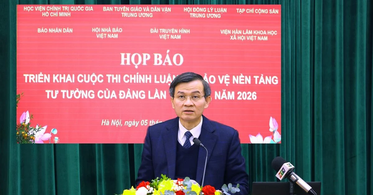 Phát động Cuộc thi chính luận về bảo vệ nền tảng tư tưởng của Đảng lần thứ Sáu