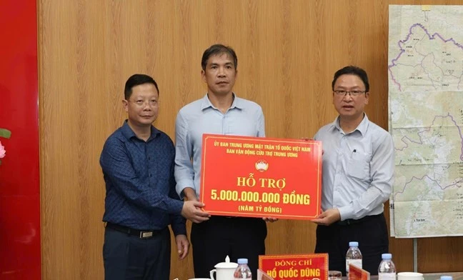 Phân bổ 5 tỷ đồng hỗ trợ tỉnh Lai Châu khắc phục hậu quả mưa lũ