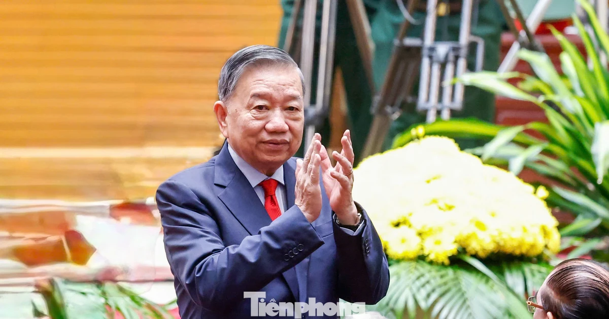 Tổng Bí thư, Chủ tịch nước Tô Lâm dự Đại hội Hội Cựu Chiến binh Việt Nam