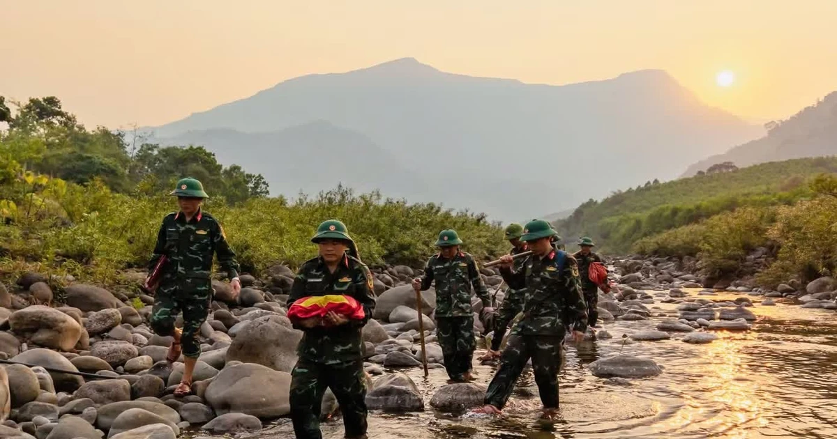 Hưởng ứng chiến dịch ‘500 ngày đêm đẩy mạnh tìm kiếm, quy tập, xác định danh tính hài cốt liệt sĩ’