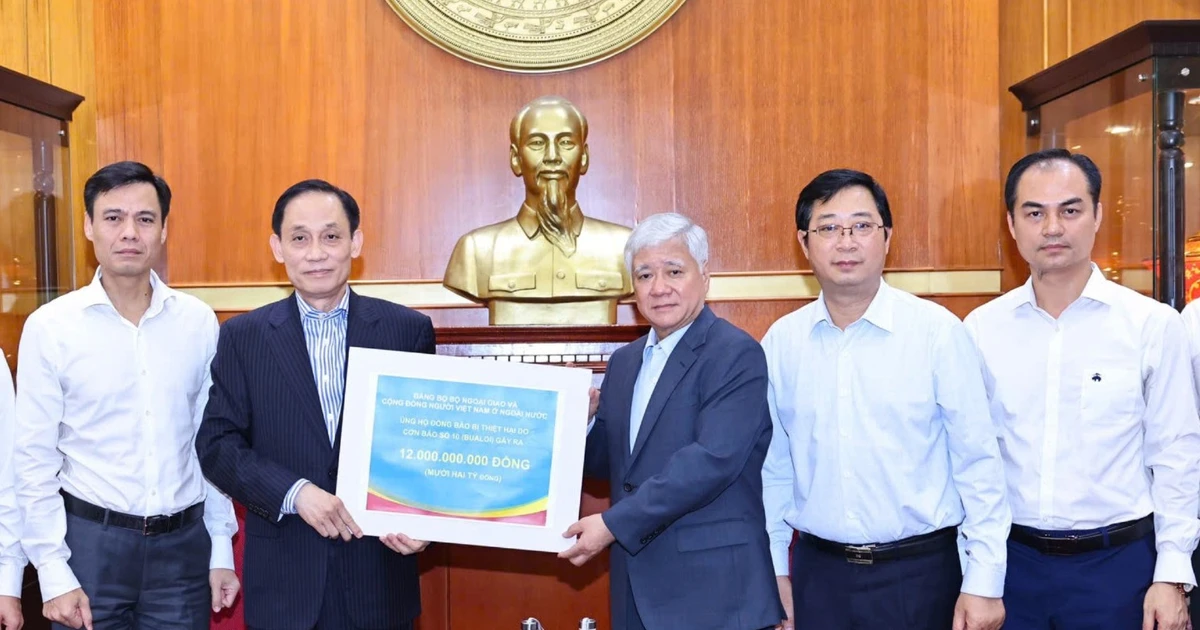 Mặt trận Tổ quốc Việt Nam kêu gọi ủng hộ đồng bào bị thiệt hại do bão, lũ