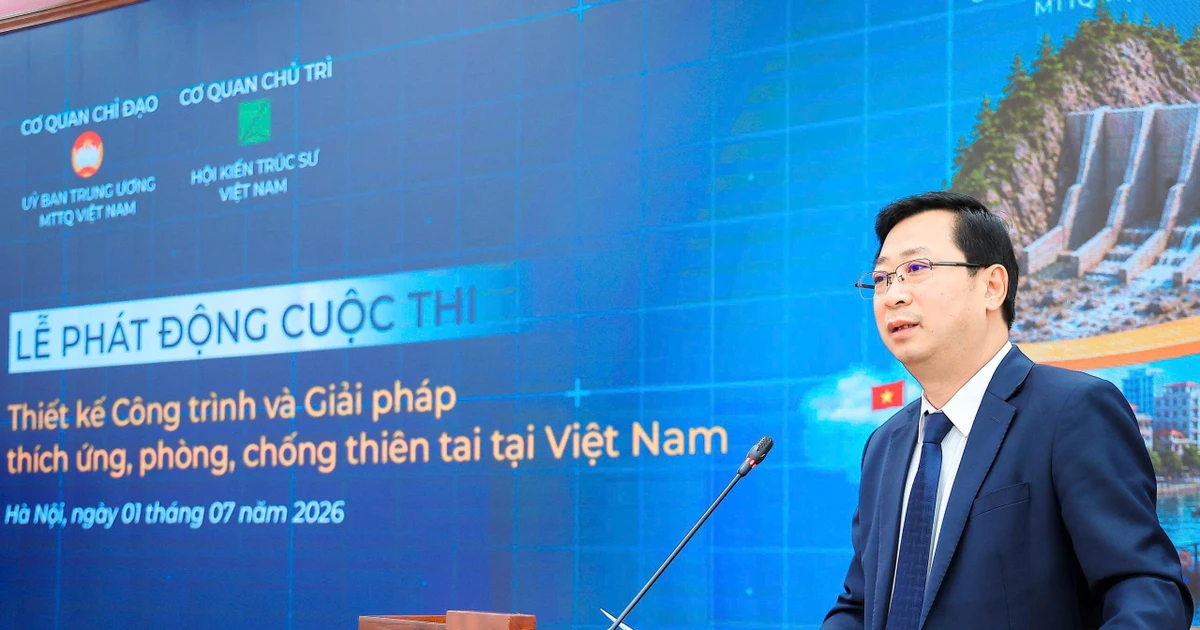 Phát động cuộc thi thiết kế công trình và giải pháp thích ứng, phòng, chống thiên tai tại Việt Nam