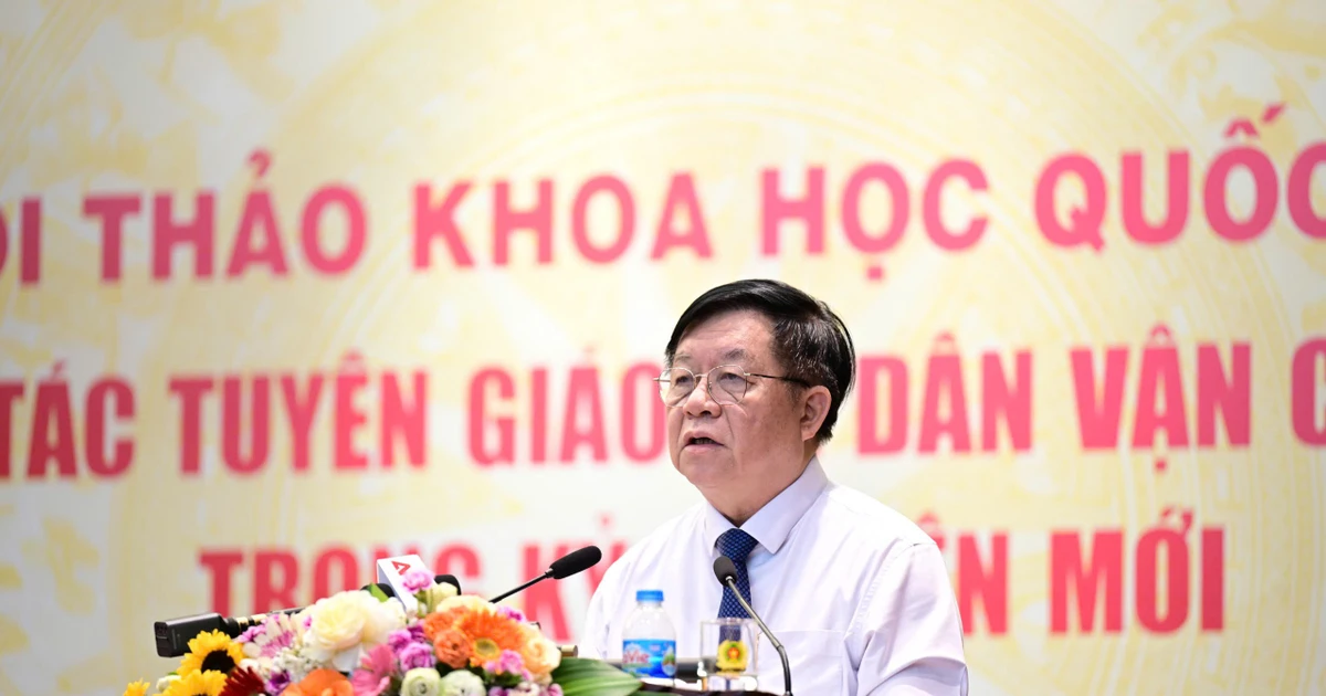 Công tác tuyên giáo và dân vận đóng vai trò then chốt củng cố niềm tin, khơi dậy khát vọng dân tộc