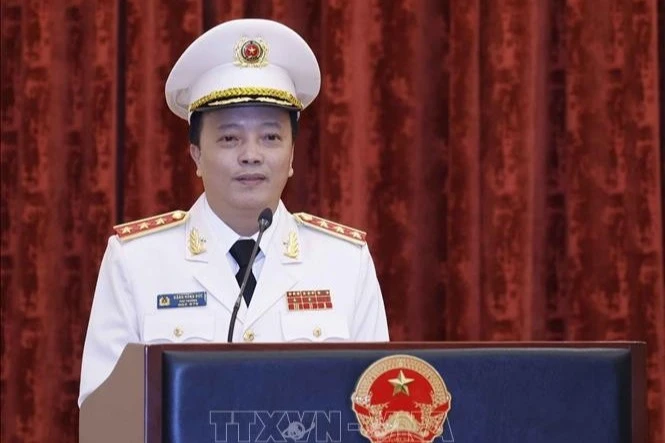 Thứ trưởng Bộ Công an Đặng Hồng Đức được thăng cấp bậc hàm Thượng tướng