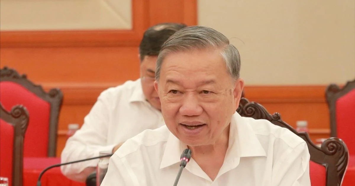 Tổng Bí thư Tô Lâm: Chú trọng đào tạo, quy hoạch, bổ sung cán bộ trẻ, có năng lực tư duy chiến lược