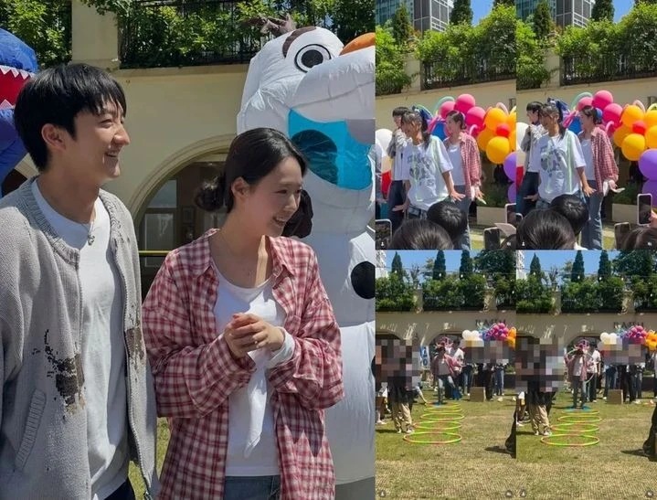 Ji Ye Eun và Vata 'ngang nhiên' hẹn hò