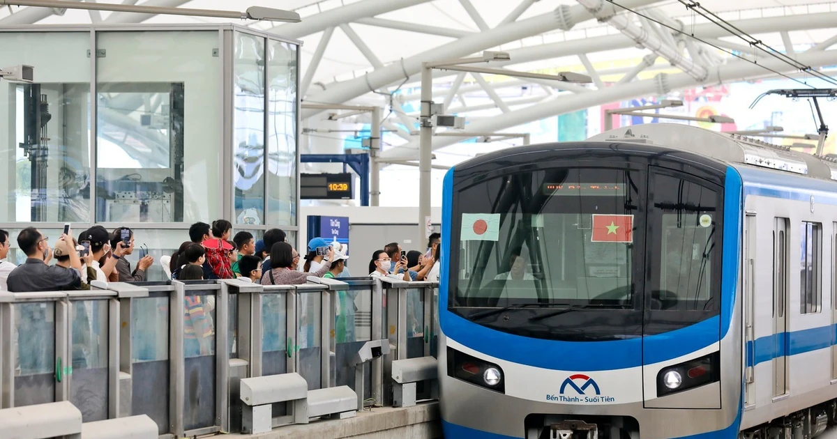 Miễn phí metro Bến Thành - Suối Tiên 2 ngày Tết