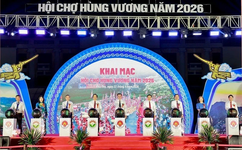 Hội chợ Hùng Vương - điểm hẹn xúc tiến thương mại quy mô lớn trên Đất Tổ