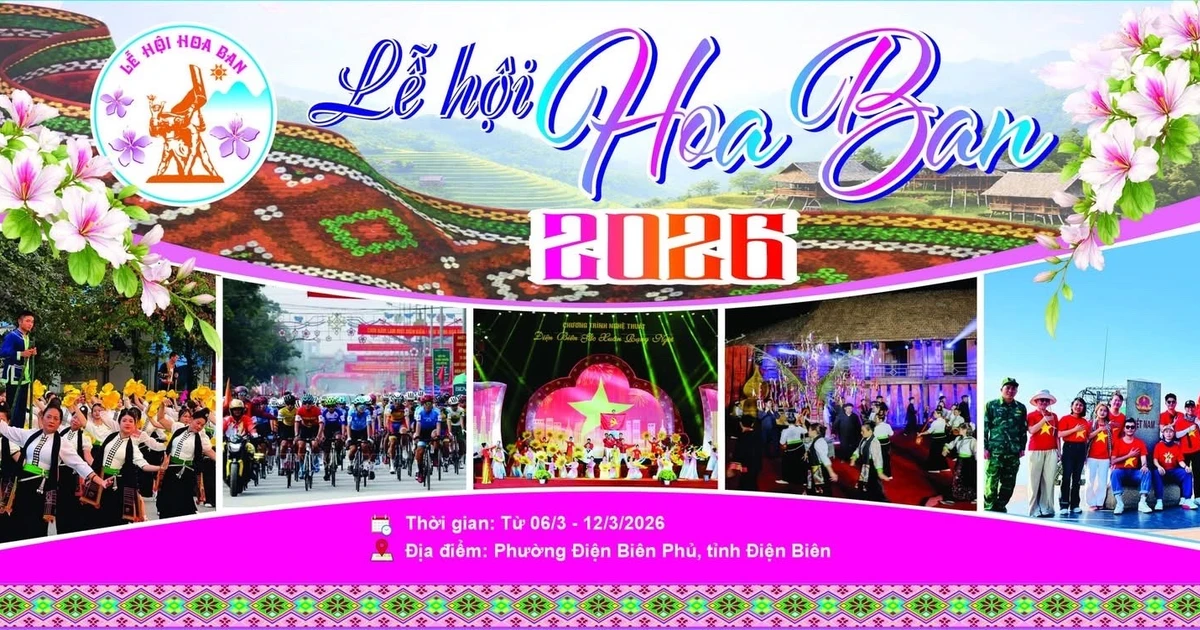 Lễ hội Hoa Ban 2026 bùng nổ sắc màu với carnaval đường phố