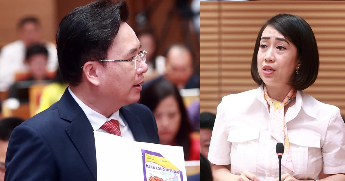 Đại biểu mang vỏ thuốc bảo vệ thực vật vào hội trường chất vấn chủ tịch phường