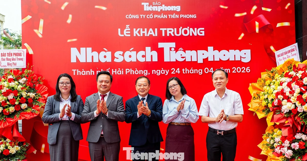 Khai trương nhà sách Tiền Phong tại Hải Phòng