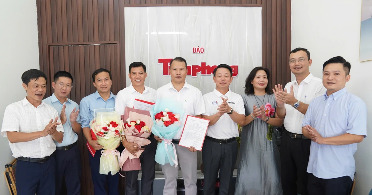 Ban Biên tập Báo Tiền Phong làm việc với Văn phòng đại diện Đông Bắc Bộ