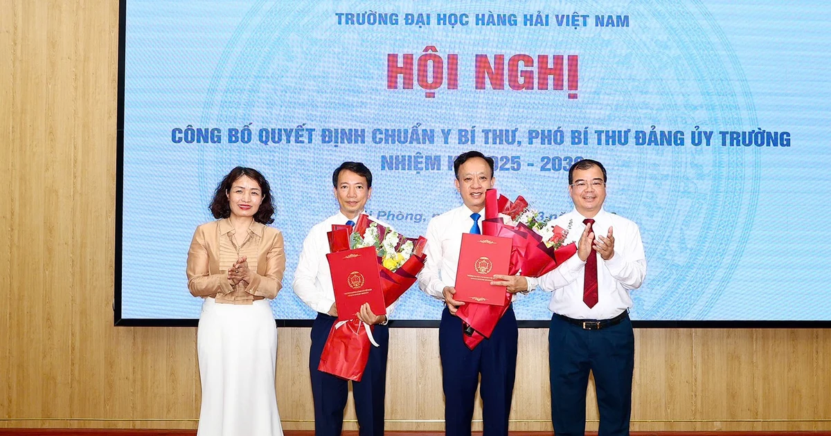 Chuẩn y PGS.TS Phạm Xuân Dương giữ chức Bí thư Đảng ủy Trường Đại học Hàng hải Việt Nam