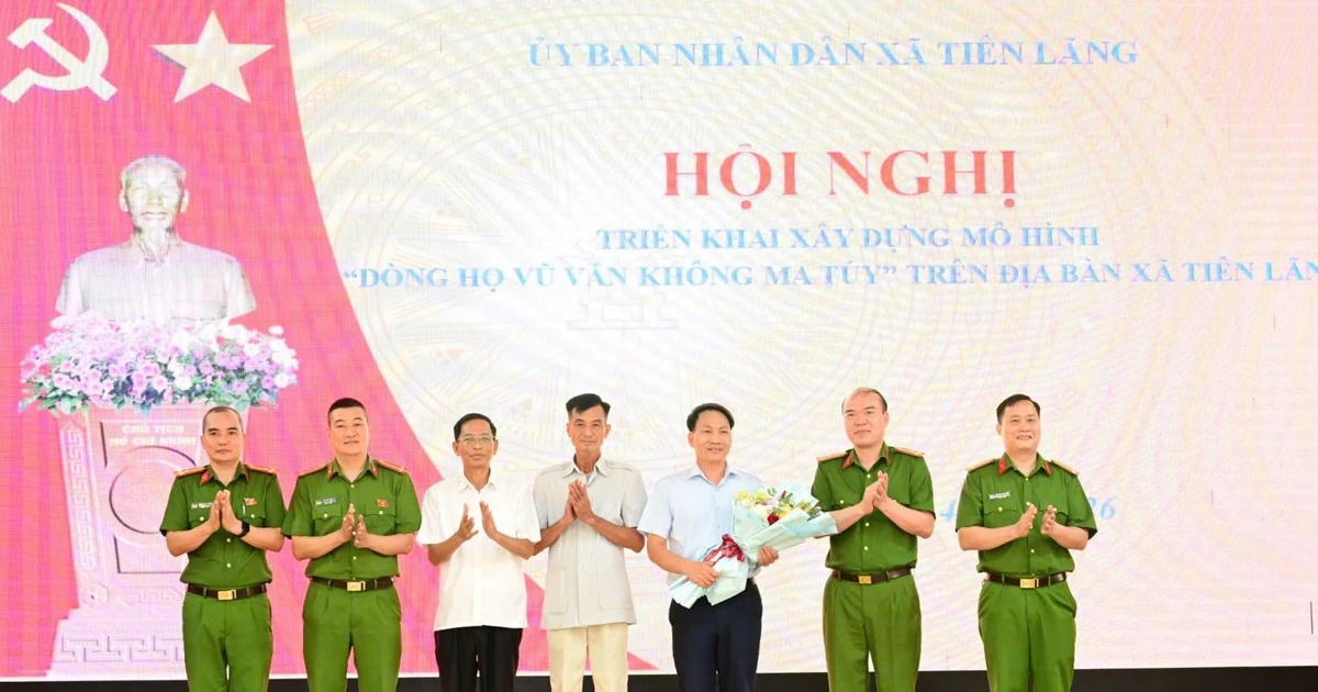 Một dòng họ ở Hải Phòng cam kết 'không ma túy'