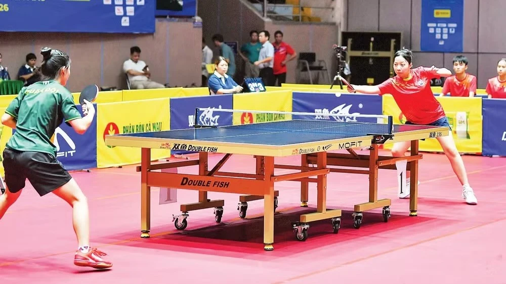 150 VĐV tranh cup Vô địch bóng bàn quốc gia 2026