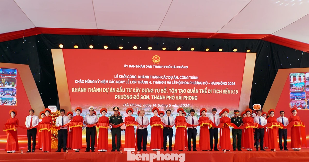 Khánh thành quần thể di tích Bến K15 huyền thoại của Đoàn tàu không số